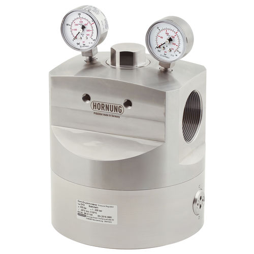 Regolatore di pressione per gas - D 2 - Hornung GmbH - a diaframma / a fungo / a cupola