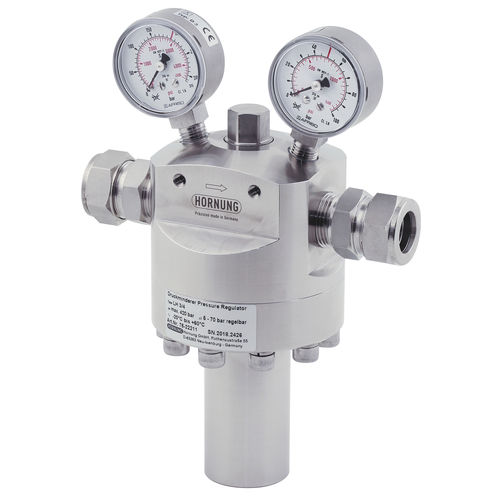 Regolatore di pressione per gas - L 1 - Hornung GmbH - a molla / a fungo / monostadio