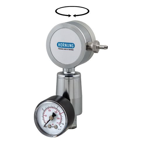 Regolatore di pressione per gas - ODR1 - Hornung GmbH - a diaframma / bistadio / analogico