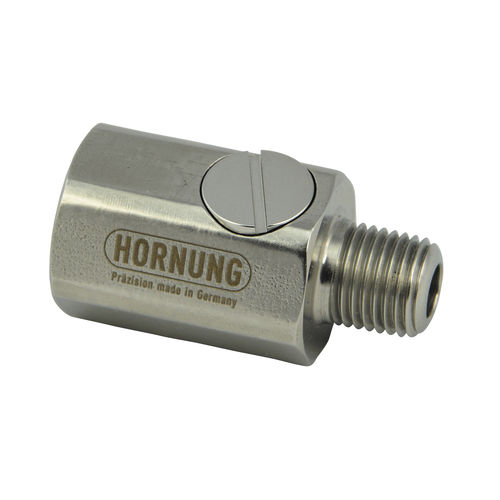 Filtro a gas - F 4 - Hornung GmbH - a cartuccia / per filtrazione fine / in acciaio inossidabile