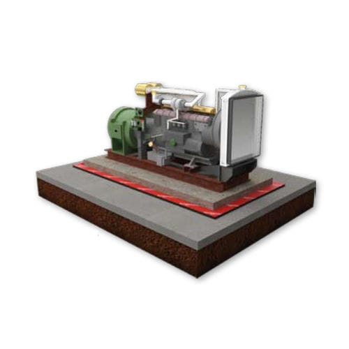 Ammortizzatore antivibratorio - 800 series - Isolgomma - per edificio / per macchina utensile / in gomma