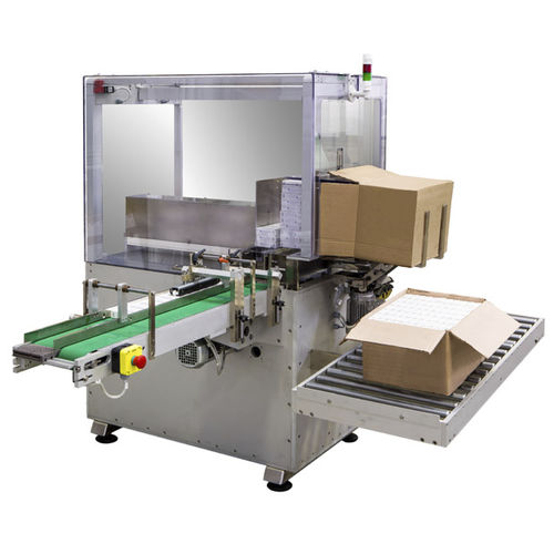Incassatrice laterale - CM100 - Monolab Srl - per prodotti farmaceutici / per cartone / per imballaggio blister