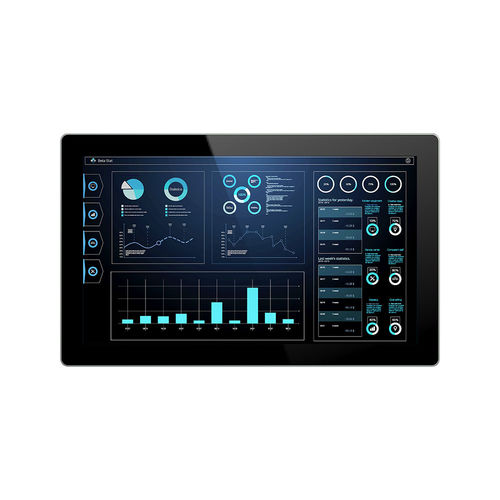 Panel PC con touch screen resistivo - DPC-7185 - Darveen Co., Ltd. - di LCD / con touchs creen capacitivo PCAP / 18,5"