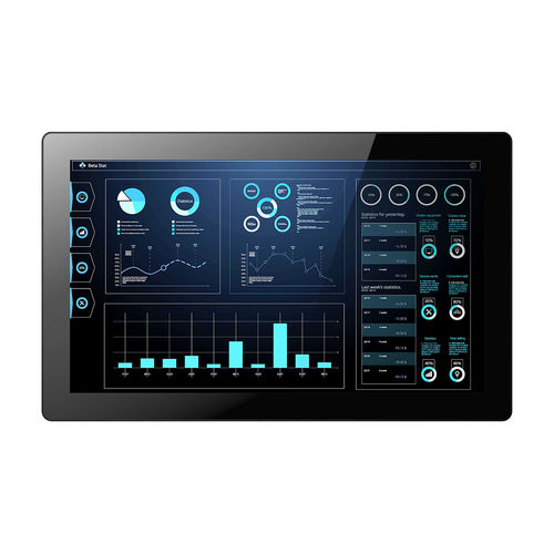Panel PC di LCD - DPC-9185 - Darveen Co., Ltd. - con touchs creen capacitivo PCAP / con touch screen resistivo a 5 fili / 18,5"