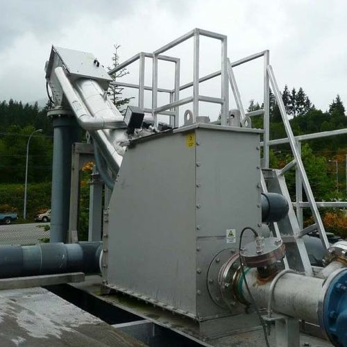 Sgrigliatore a vite - SCT 300 - Equipwater - per trattamento delle acque reflue