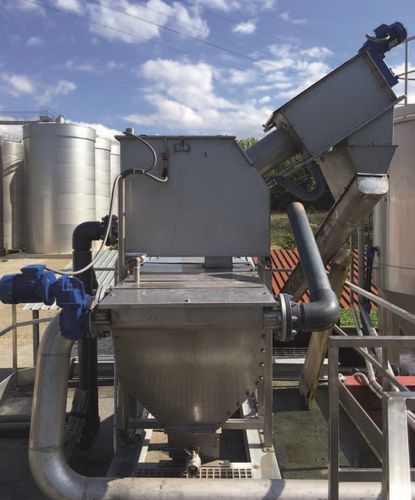Vaglio per setacciatura bagnata - MINI UNIT - Equipwater - a vite / per acque reflue / mini