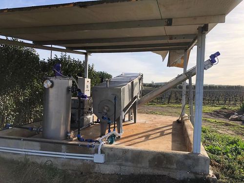 Pressa a vite per disidratazione fanghi - Screw Press - Equipwater