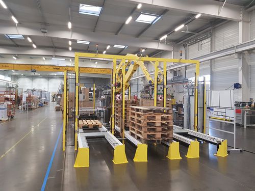Pallettizzatore robotizzato - MG Tech - automatico / a linea multipla