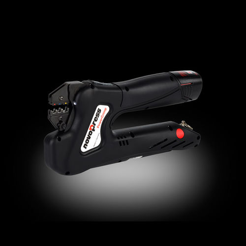 Utensile per aggraffatura elettrico - PowerCrimp - novopress - per filo / a batteria