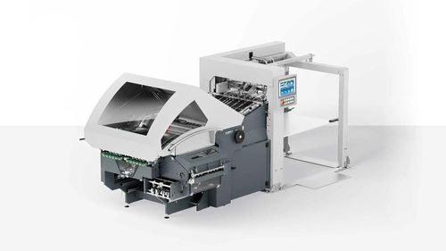 Piegatrice per carta a coltelli - K8 - MBO-folder - con piegatura incrociata / A0 / con vassoio di allineamento