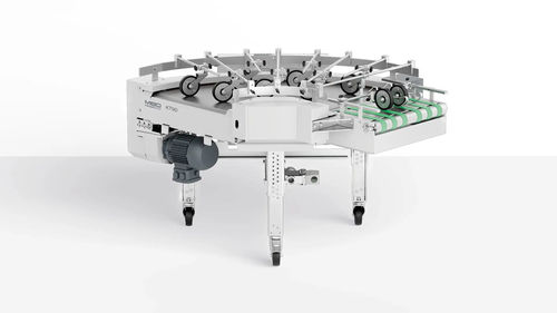 Trasportatore a nastro - KT90 - MBO-folder - curvo / da trasporto / di posizionamento