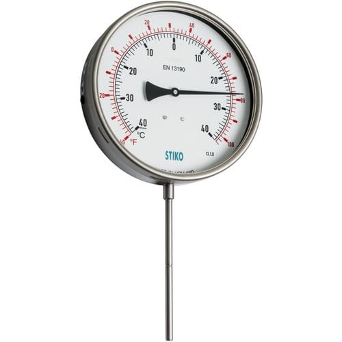 Termometro bimetallico - TXR063XA - STIKO - analogico / ad inserimento / fisso