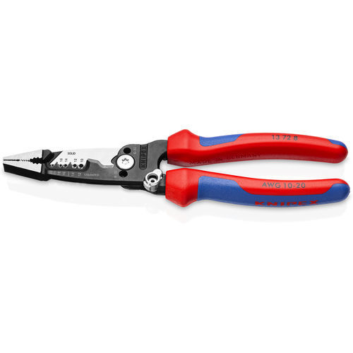Pinza spelafili tronchese - 13 72 8 - KNIPEX - per cavo / in acciaio