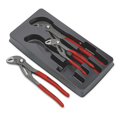 Set di pinze multipresa - 00 20 09 V02 - KNIPEX - per tubazioni / in acciaio