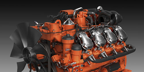 Motore diesel - DC16 084A - SCANIA Industrial & Marine Engines - a 8 cilindri / turbo / ad iniezione diretta