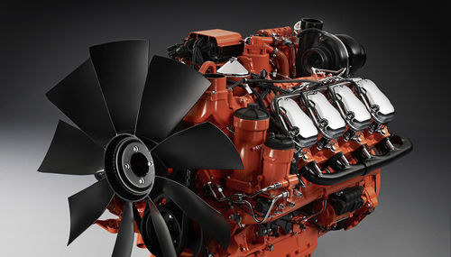 Motore diesel - DC16 078A - SCANIA Industrial & Marine Engines - a 8 cilindri / turbo / ad iniezione diretta