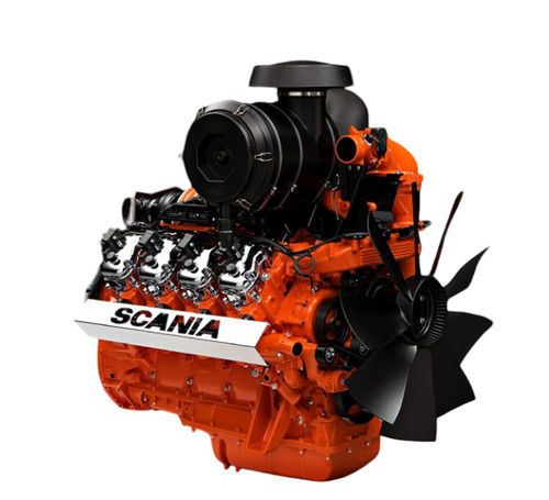 Motore diesel - OC16 071A - SCANIA Industrial & Marine Engines - a gas naturale / a 8 cilindri / turbo