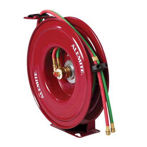 Avvolgitore per tubo - 8071, 7338 series - Alemite - per postazione di saldatura / fisso / in metallo