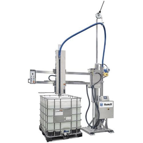 Riempitrice semiautomatica - Adelphi - per fusti / per barattoli e vasetti / IBC
