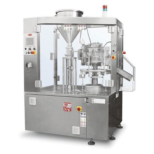 Riempitrice-opercolatrice semiautomatico - TGM E250 - Adelphi - per tubi / per liquidi / per prodotti pastosi