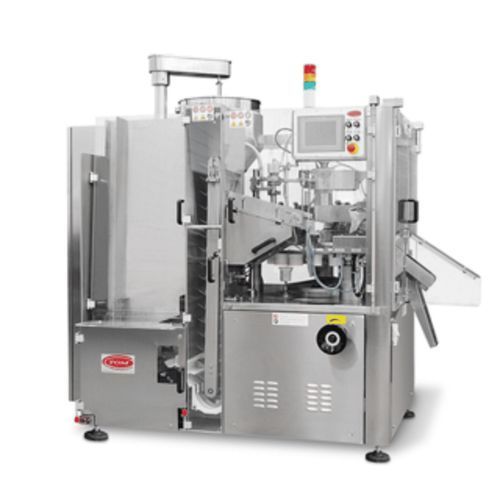 Riempitrice-opercolatrice a comando elettrico - TGM B620 - Adelphi - completamente automatico / per tubi / per prodotti pastosi