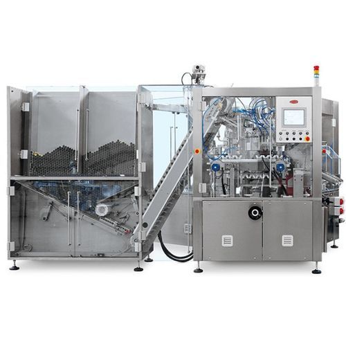 Riempitrice completamente automatica - TGM T240 - Adelphi - per tubi / per liquidi / per prodotti pastosi