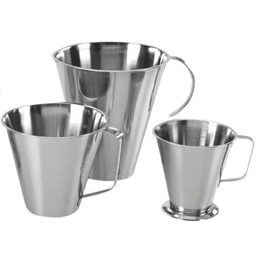 Becher graduato - Adelphi - in acciaio inossidabile