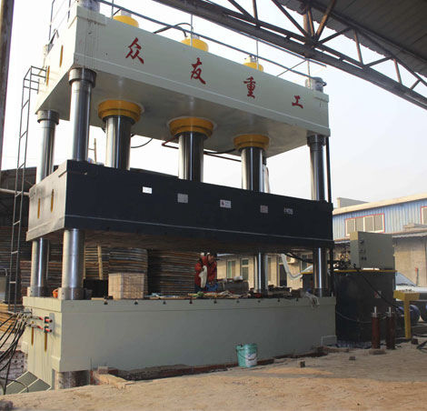 Pressa idraulica - TengZhou Zhongyou Heavy Industry Machinery Equipment Co.,Ltd - di formatura / a 4 colonne / a membrana