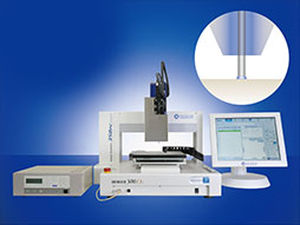 Sistema di dosaggio per liquidi - NEEDLE SPOTTER 350PC - Musashi Engineering Europe GmbH - a siringa / automatico
