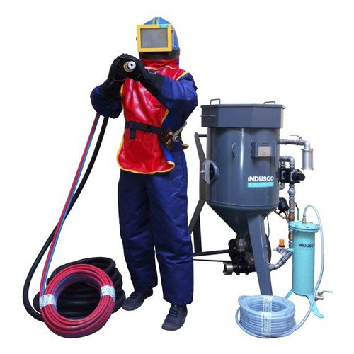 Sabbiatrice manuale - COMPLETE - Indusco Solution Sp. z o.o. - a pressione / mobile