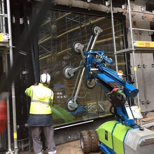 Robot per la posa di vetrate semovente - Winlet 1000 - GMV Handling A/S