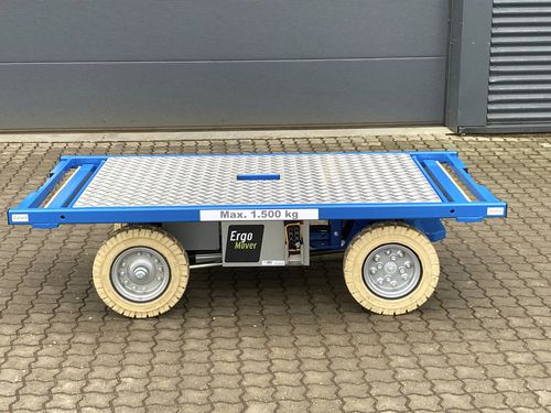 Carrello automotore elettrico - ErgoMover GO XL LOW WIRELESS - GMV Handling A/S - a 2 assi / per carichi pesanti