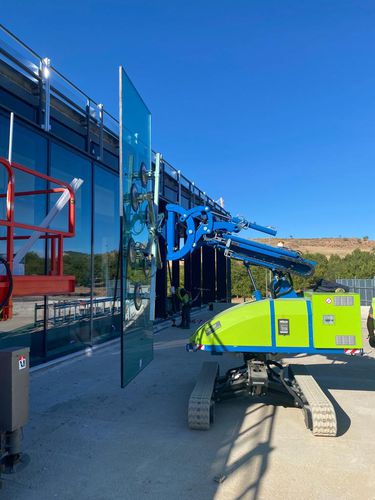 Robot per la posa di vetrate semovente - Winlet 1000 Crawler ER  - GMV Handling A/S
