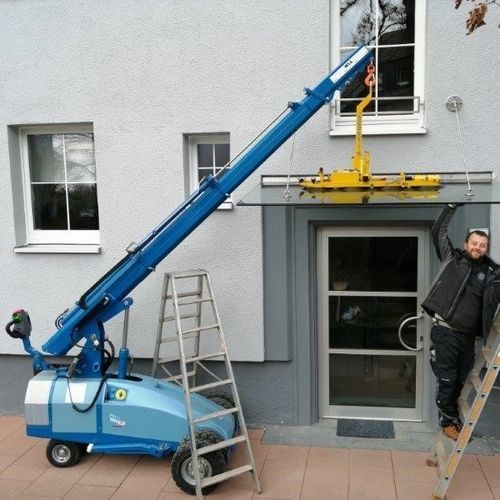 Mini gru semovente - Lasius 1,0 - GMV Handling A/S - mobile / per l'industria siderurgica / per cantiere