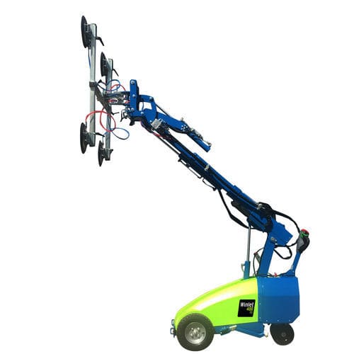 Robot per la posa di vetrate semovente - Winlet 400-CL-DHB-HS  - GMV Handling A/S