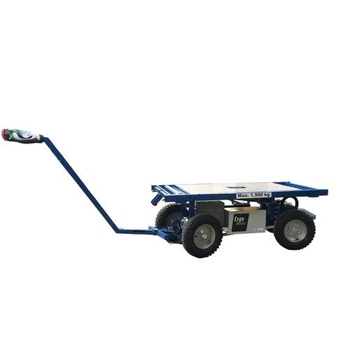Carrello elettrico - ErgoMover Go - GMV Handling A/S - da trasporto / a piattaforma / a 4 ruote motrici