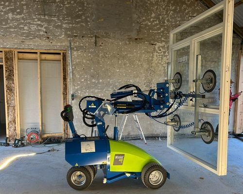 Robot per la posa di vetrate semovente - Winlet 400TL SHB HS - GMV Handling A/S