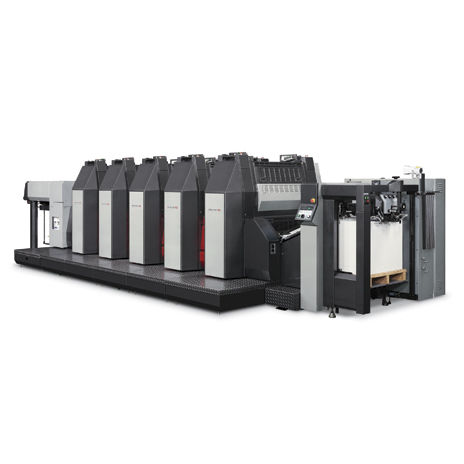 Macchina da stampa offset foglio a foglio - 75DI® - presstek - di medie dimensioni / per via umida / a 4 colori