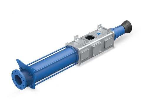 Pompa a vite eccentrica - GL-F  - WANGEN PUMPS - per fanghi / elettrica / autoadescante