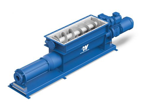 Pompa a vite eccentrica - KL-RUE - WANGEN PUMPS - per fanghi / con motore elettrico / autoadescante