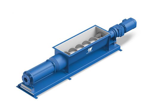 Pompa a vite eccentrica - KL-R - WANGEN PUMPS - per prodotti agroalimentari / con motore elettrico / autoadescante