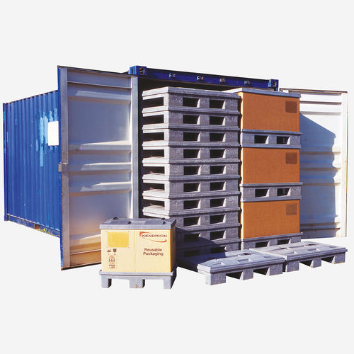 Cassa-pallet in plastica - KTP Kunststoff Palettentechnik - in cartone / da trasporto / di protezione
