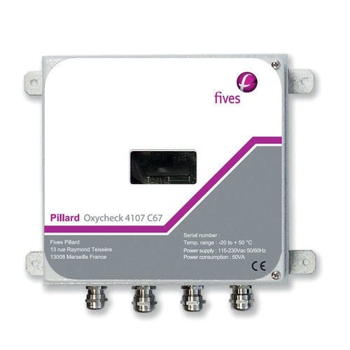 Analizzatore di ossigeno - Oxycheck™ - FIVES PILLARD - di gas di combustione / di segnale / di monitoraggio
