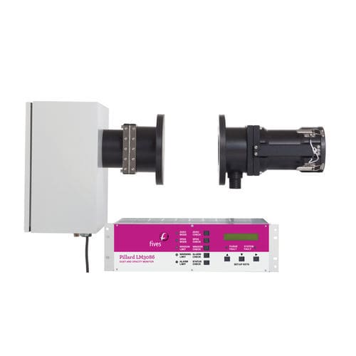 Sistema di monitoraggio di concentrazione di polveri e di opacità - Pillard LM3086 SE - FIVES PILLARD - laser