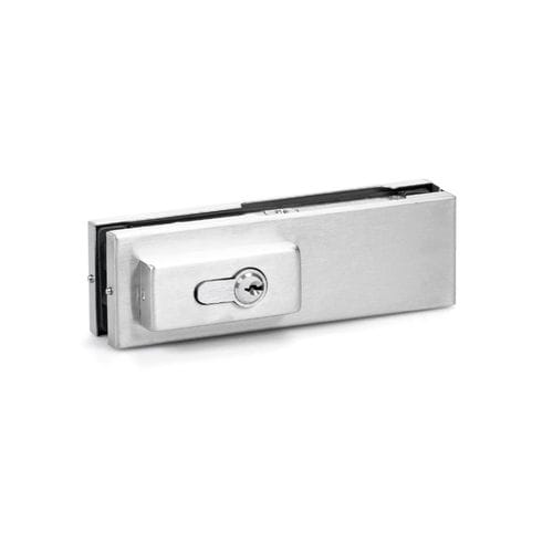 Serratura a chiave - PL 50 RD - Geze GmbH - per porta a battente / per vetrina / in acciaio inossidabile