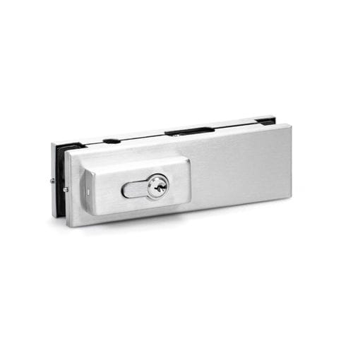 Serratura a chiave - US 50 RD - Geze GmbH - per porta a battente / per vetrina / in acciaio inossidabile