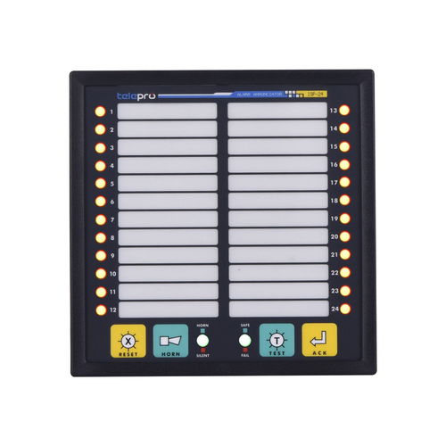 Indicatore d'allarme programmabile - ISP-24-B - Telepro Enerji ve Elektronik Sist.San. Tic. Ltd. St. - 24 ingressi digitali