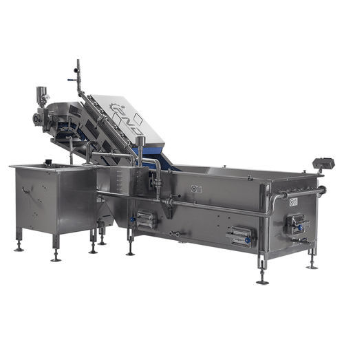 Linea di lavaggio alimentare per agrumi - PREP-WASH - PND Fruit Processing Machinery - per zucchine patisson / per mele / per pesche