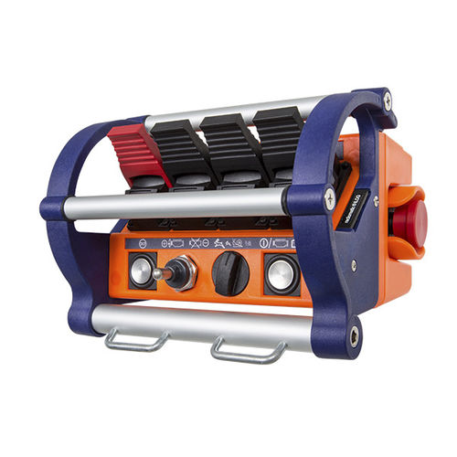 Telecomando analogico - linus 4 - HBC-radiomatic - a pulsanti / con interruttore leva / per gru
