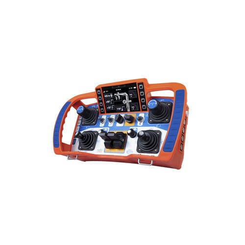 Radiocomando - technos E - HBC-radiomatic - a joystick / per intralogistiche flessibili / industriale